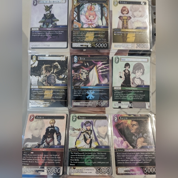 COPY - Final fantasy cards collection 78 pcs - Picture 9 of 16